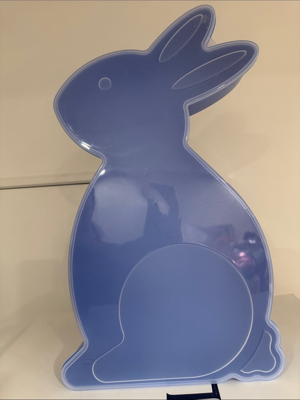 Blue Bunny-Shaped Tupperware